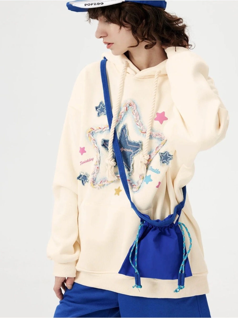 AELFRIC EDEN OVERSIZED STAR HOODIE
Embroidered streetwear